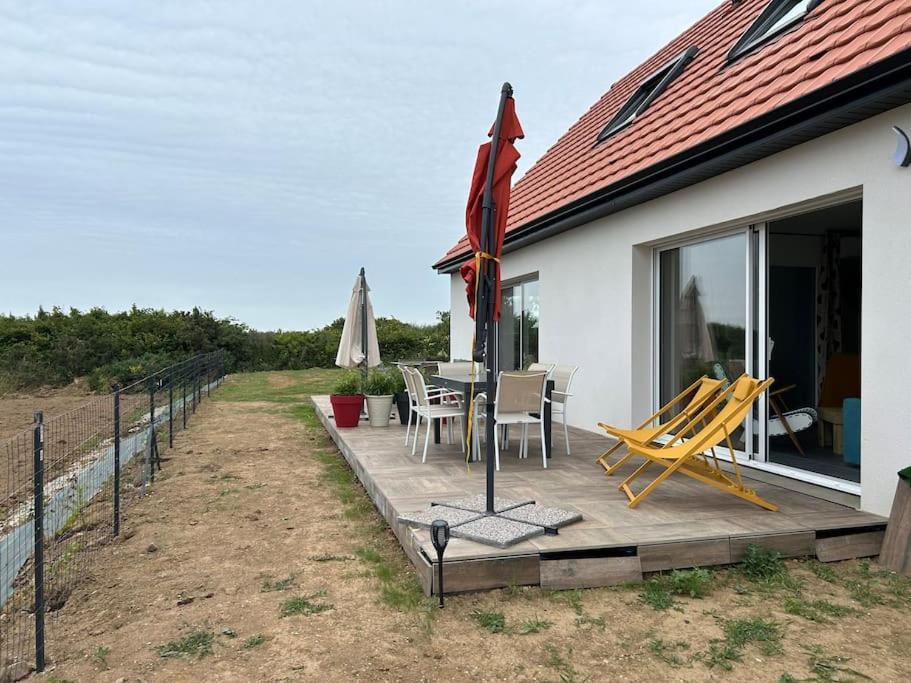 En Famille Ou Amis Avec La Mer Equihen-Plage Exterior photo
